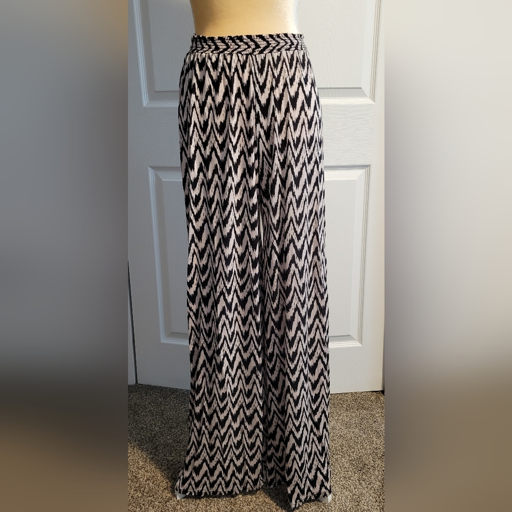 Rayon Palazzo Pants Size M